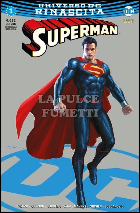 SUPERMAN #   116 - SUPERMAN 1 - SILVER CHROMIUM - RINASCITA